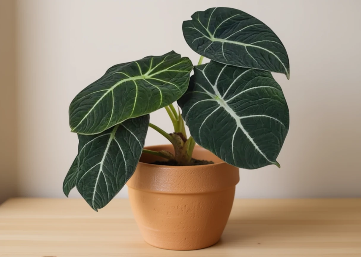 Алоказія Блек Велвет / Alocasia Black Velvet