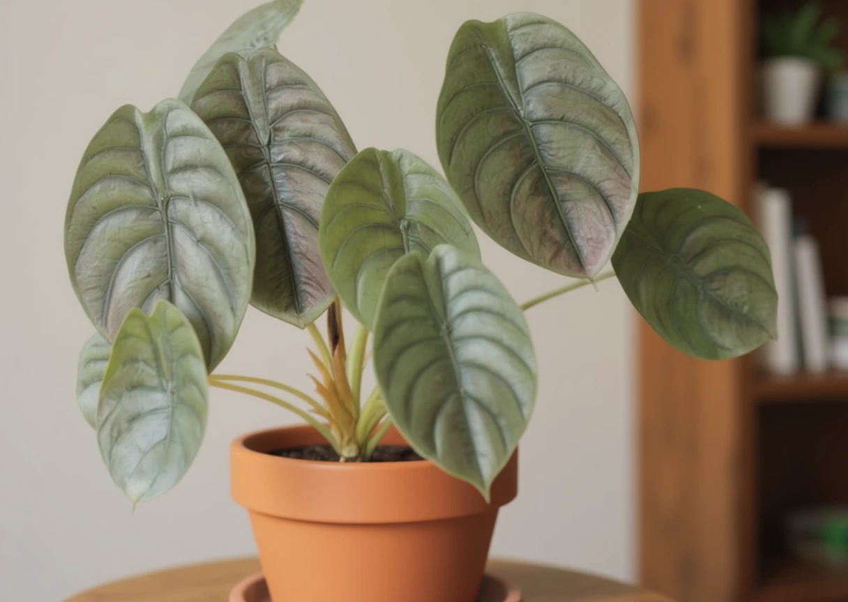 Алоказія купреа Ред Сікрет