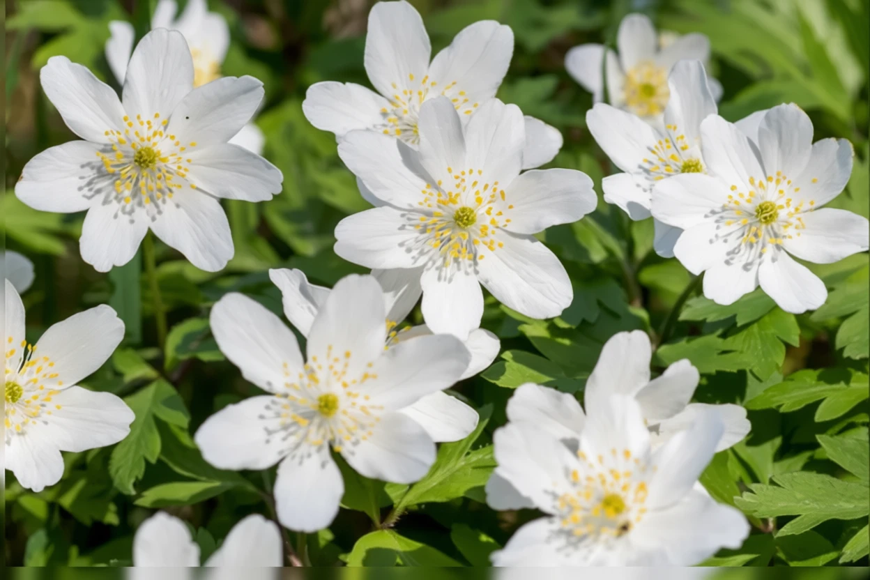 Анемона дібровна Лідс Варіеті / Anemone nemorosa Leeds Variety