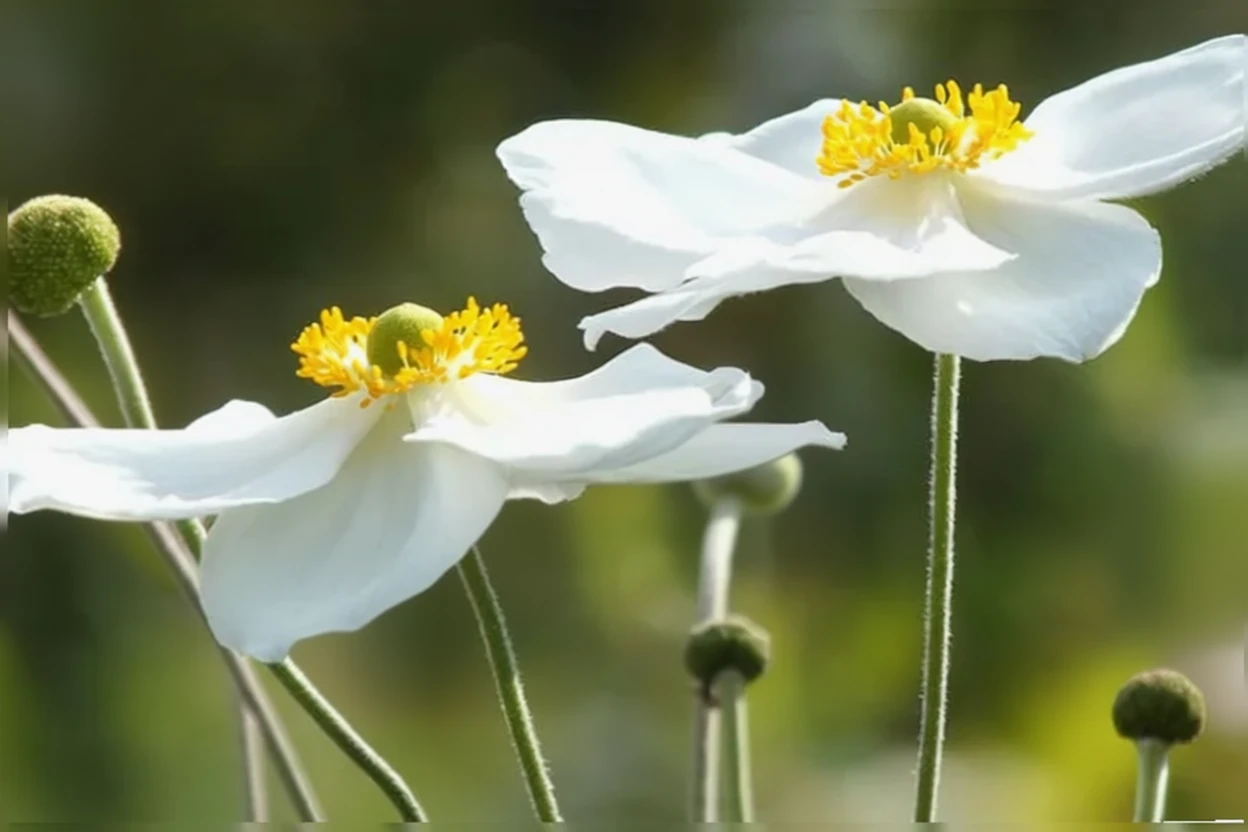 Анемона гібридна Онорін Жобер