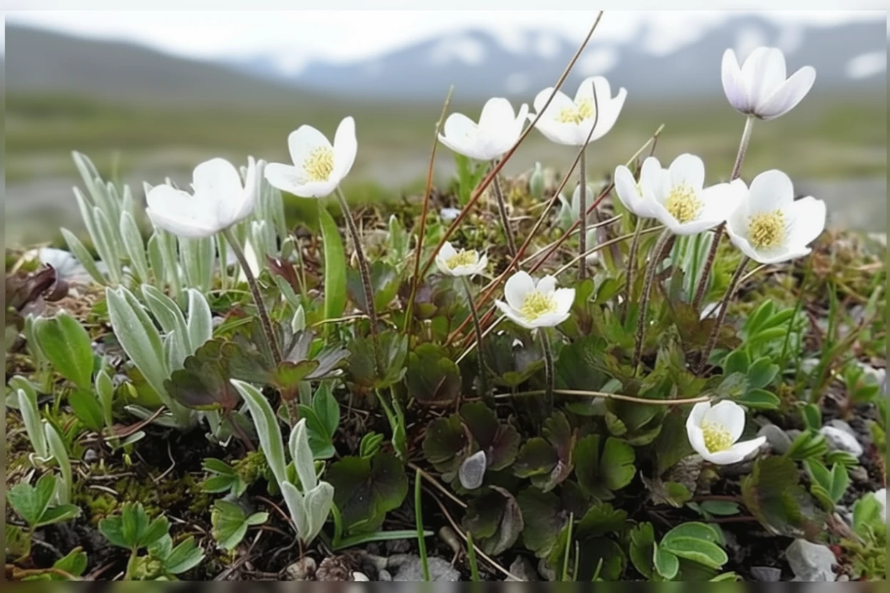 Анемона парвіфлора