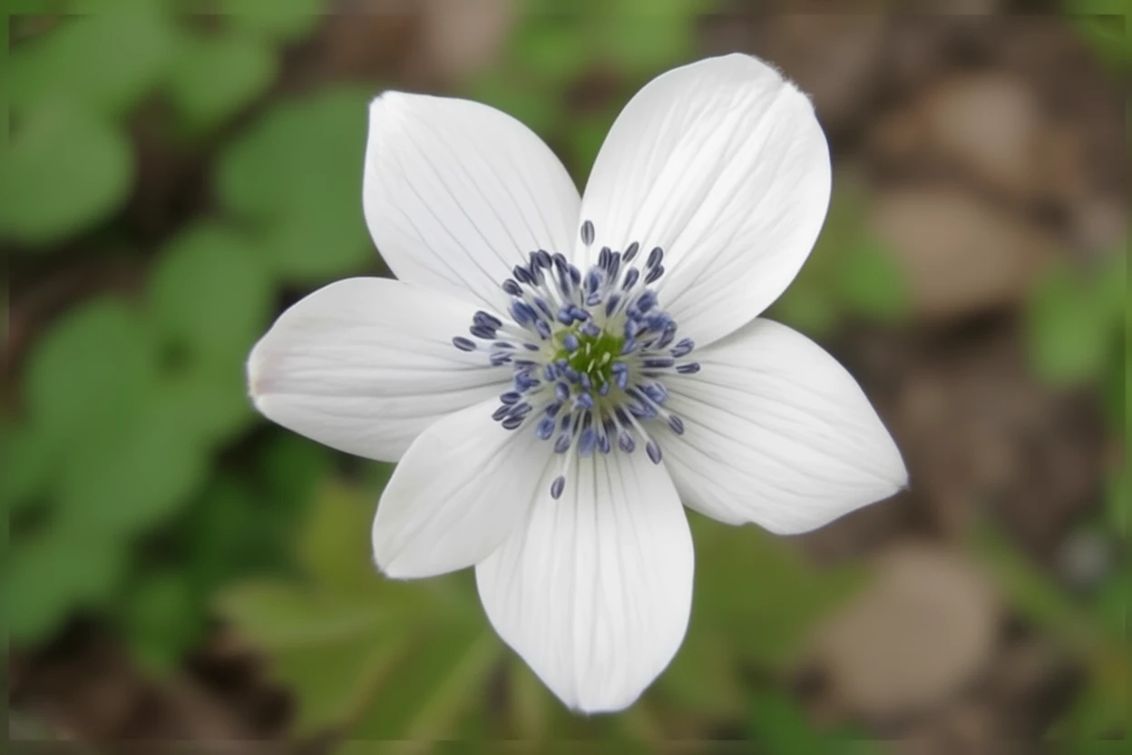 Анемона прибережна / Anemone rivularis