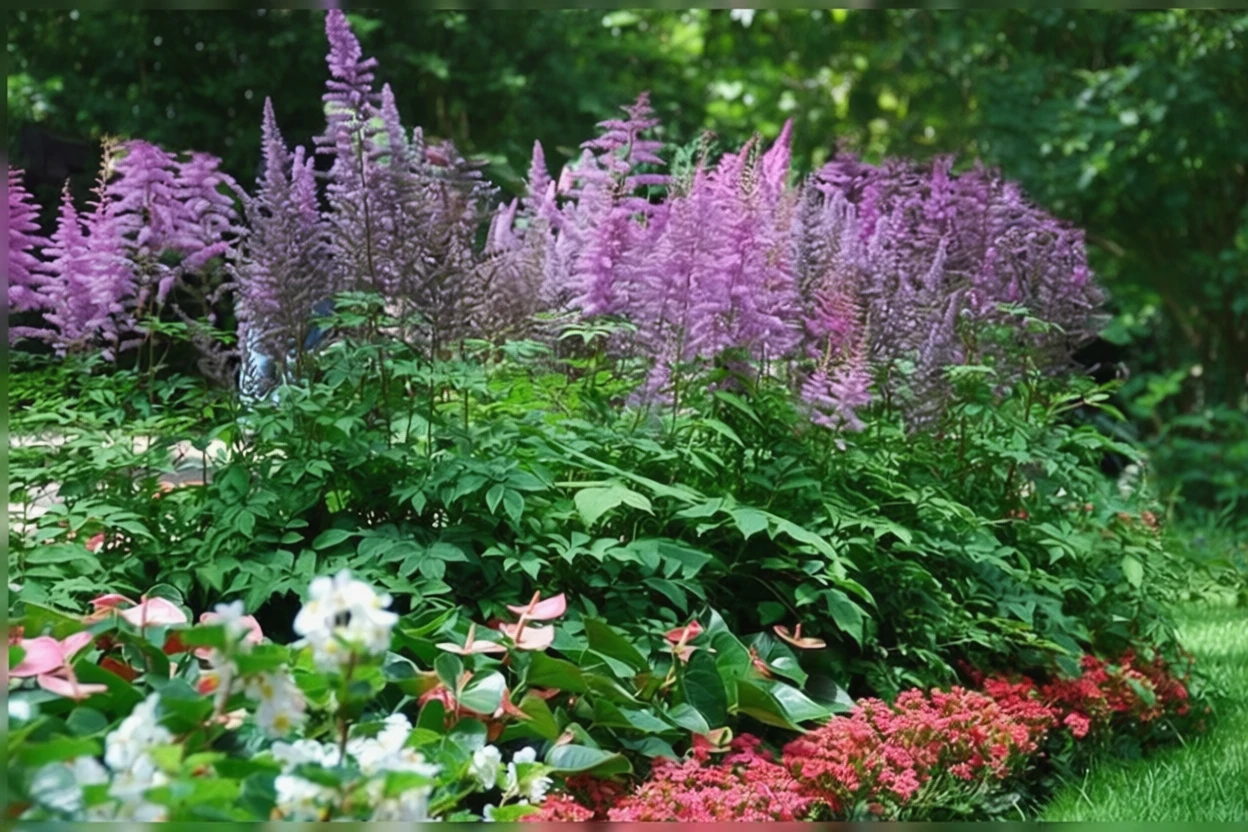 Астільба Аметист