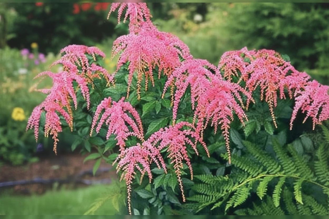 Астільба Остріч Плюм / Astilbe Ostrich Plume