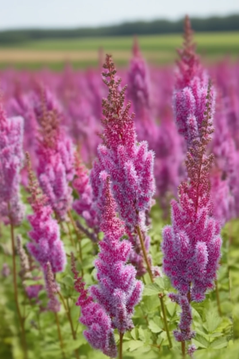 Астільба Пурпурланц / Astilbe chinensis var. taquetii Purpurlanz