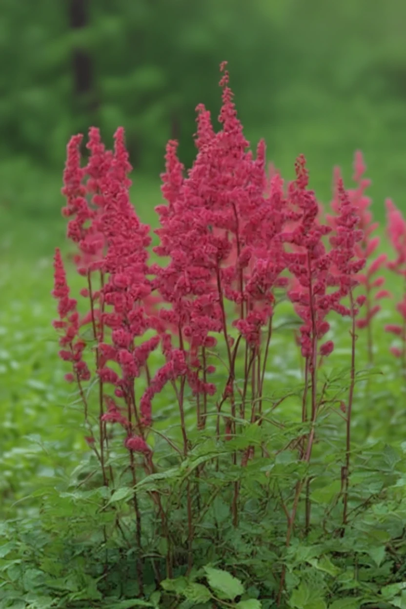 Астільба Ред Сентінел / Astilbe Red Sentinel