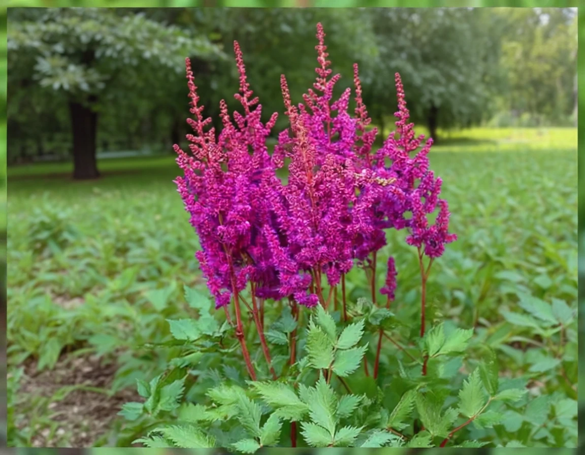 Астільба Віжн ін Ред
