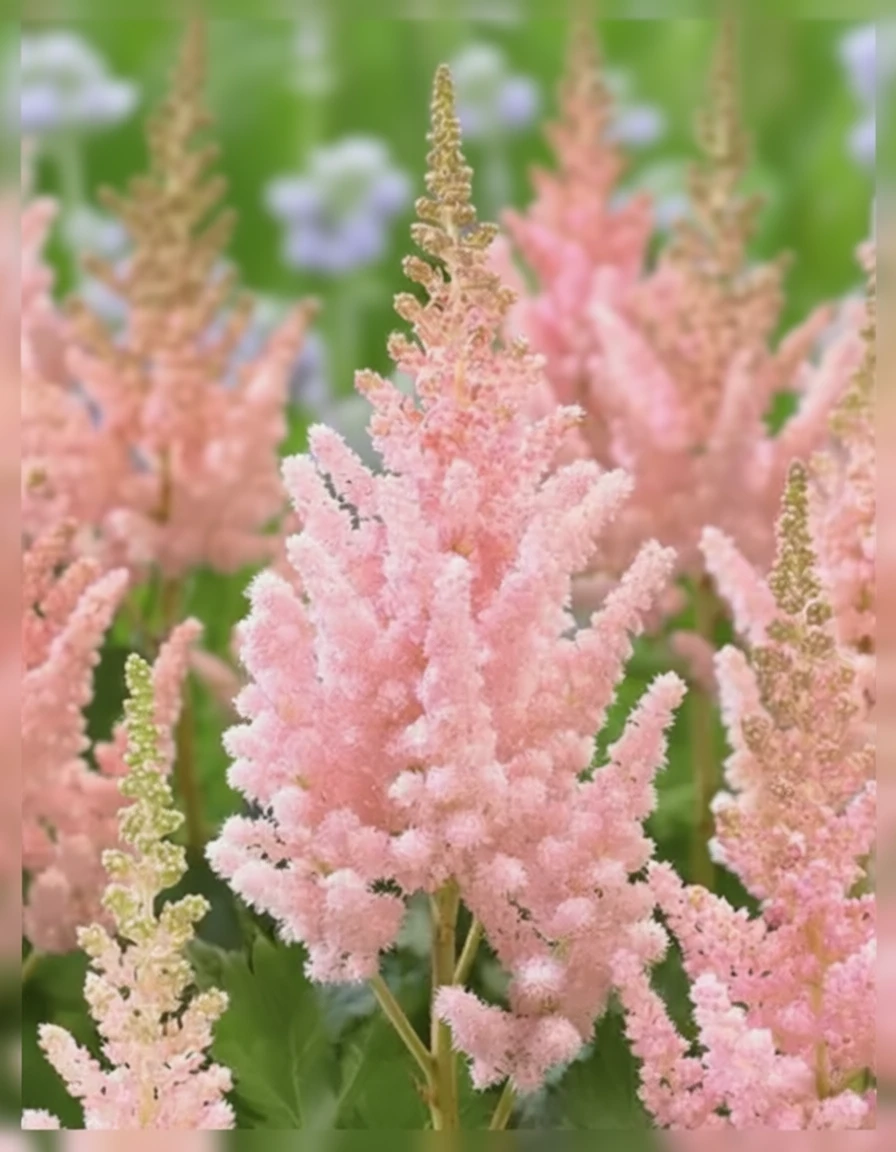 Астільба Віжн Інферно / Astilbe chinensis Vision Inferno