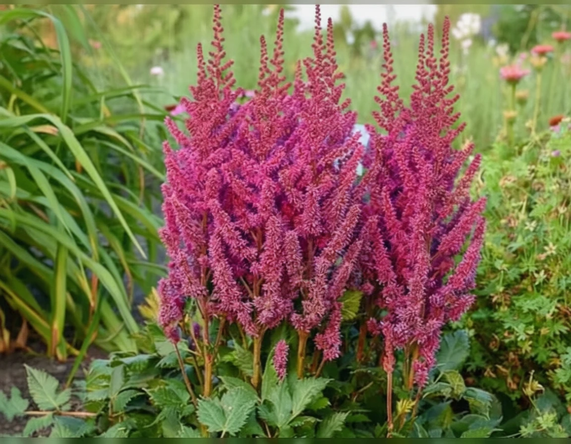 Астільба Віжнс / Astilbe chinensis Visions