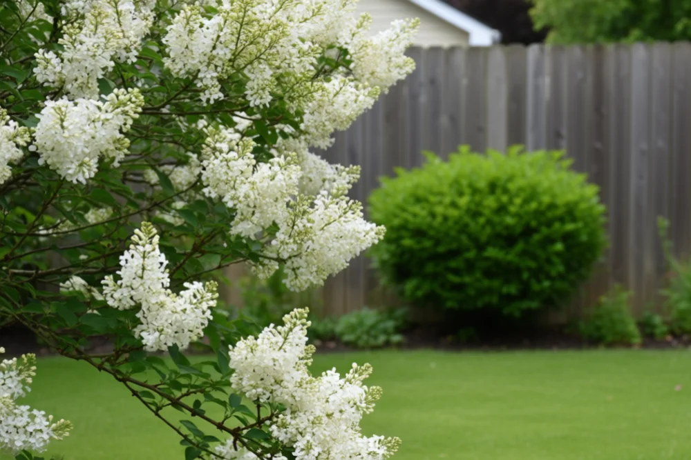 Бузок гіацинтовий Маунт Бейкер / Syringa x hyacinthiflora Mount Baker
