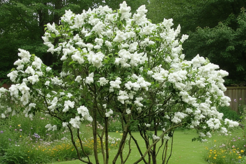 Бузок Мадам Лемуан / Syringa vulgaris Madame Lemoine