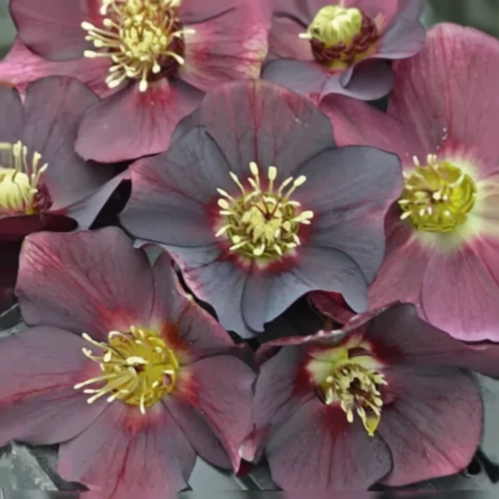 Роум ін Ред чемерник / Helleborus rome in red