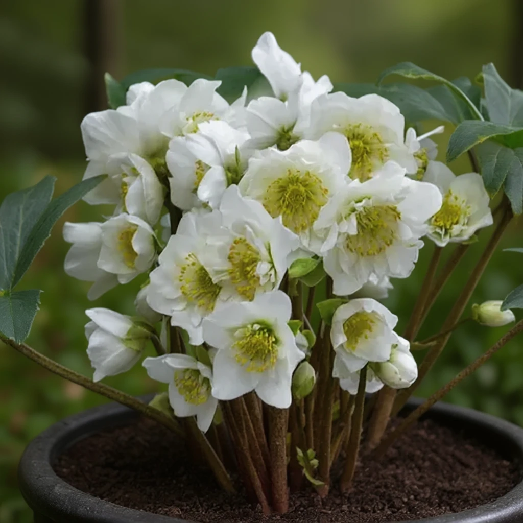 Snowbells helleborus niger / Чемерник сноубеллс