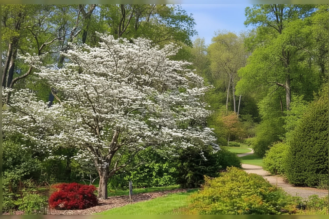 Дерен квітучий
