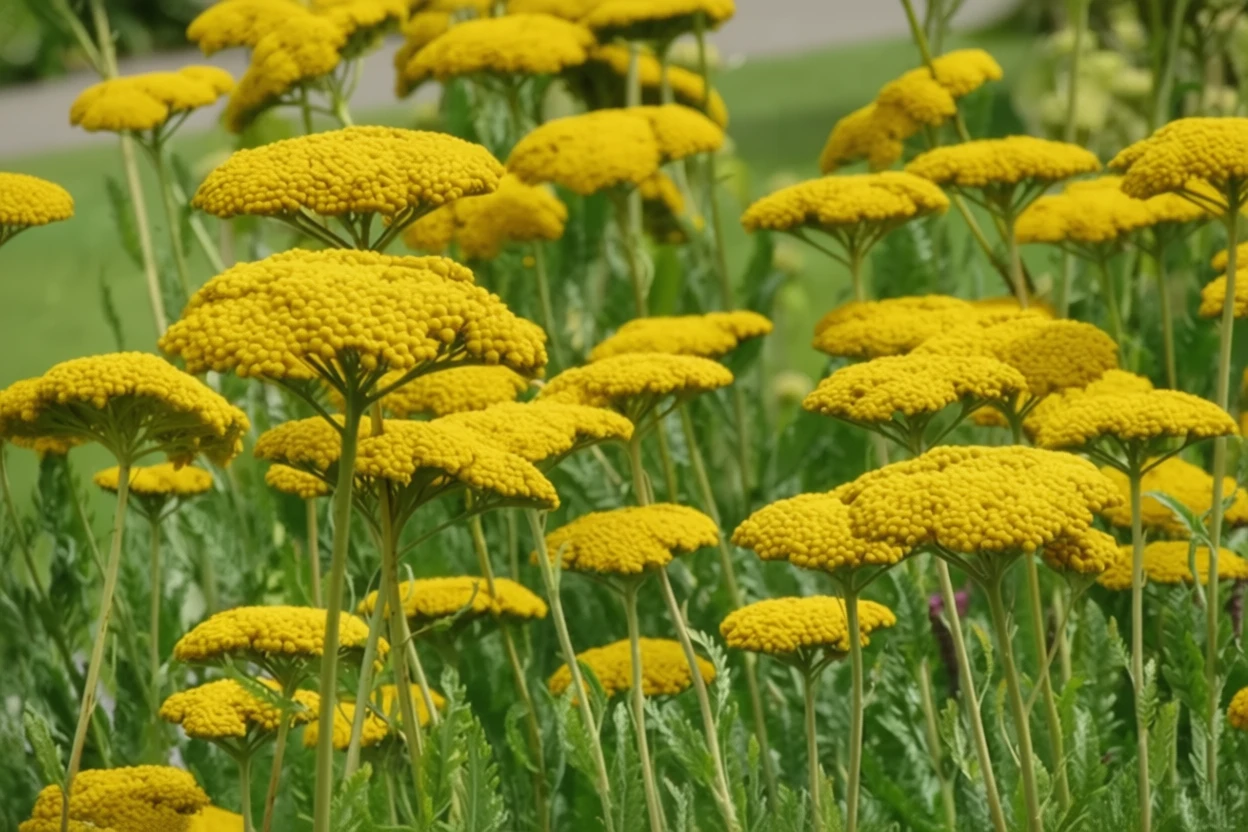 Деревій Коронейшн Голд / Achillea Coronation Gold