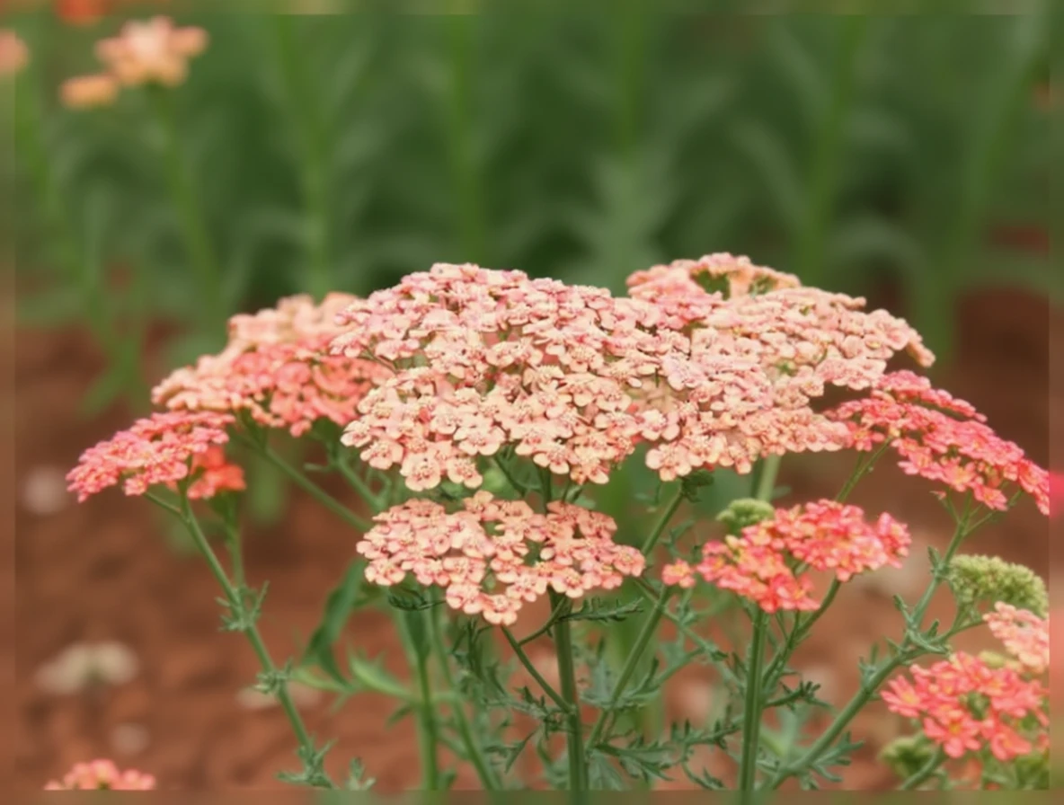 Деревій звичайний Ейпрікот Ділайт / Achillea millefolium Apricot Delight