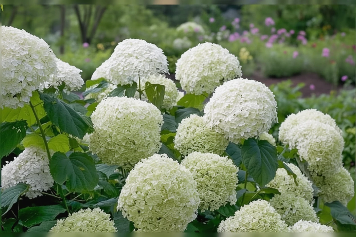 Деревовидна гортензія Інкредіболл / Hydrangea arborescens Incrediball