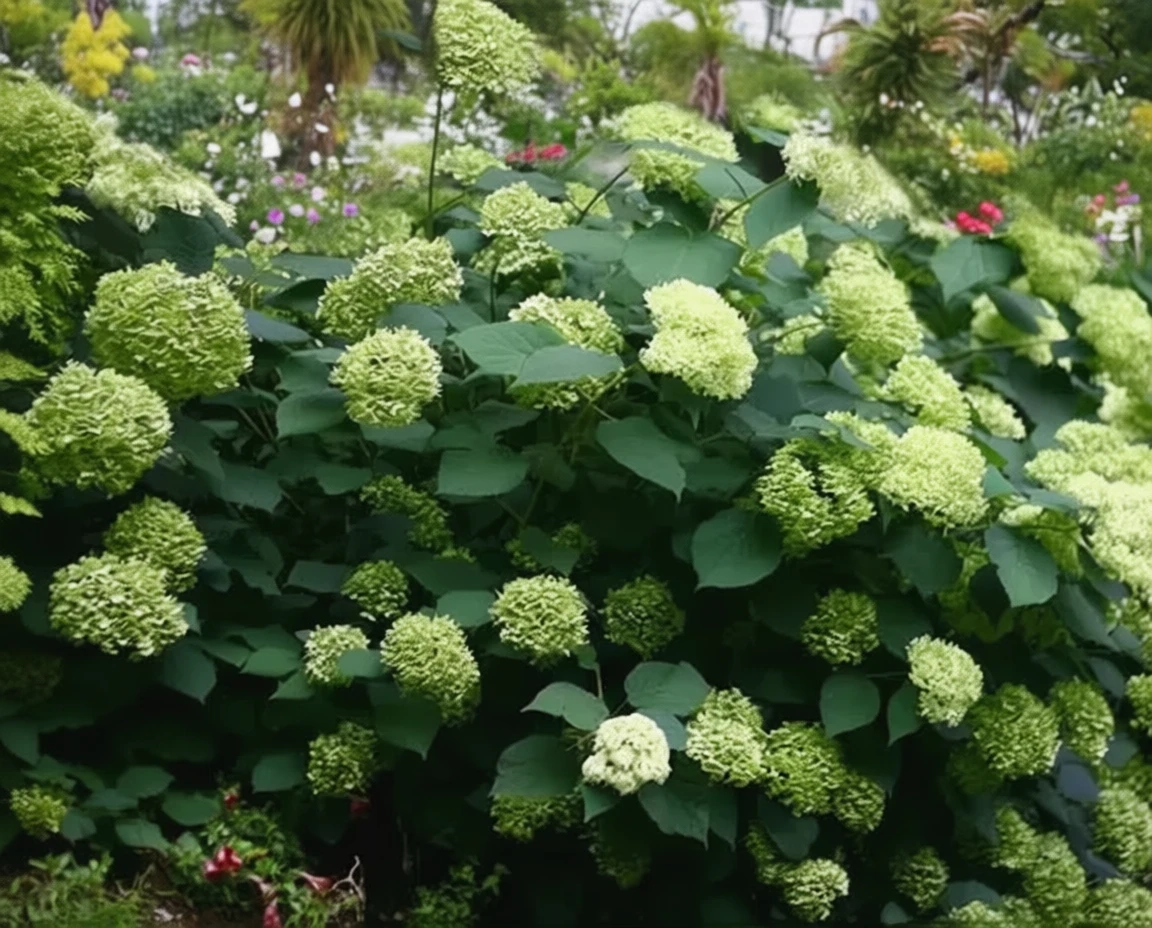 Деревовидна гортензія Лайм Рікі