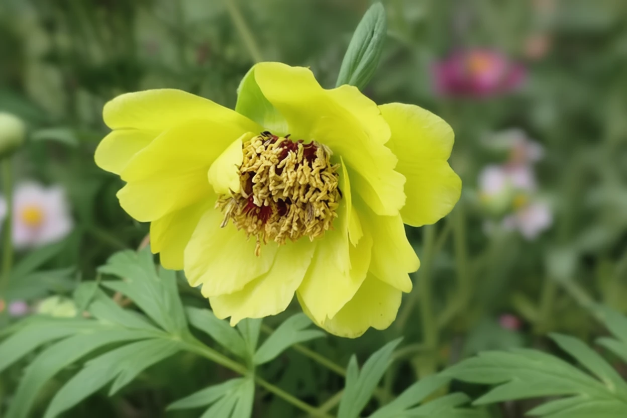 Деревовидна півонія Жовта