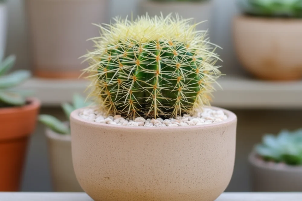 Ехінокактус Грузона / Echinocactus grusonii