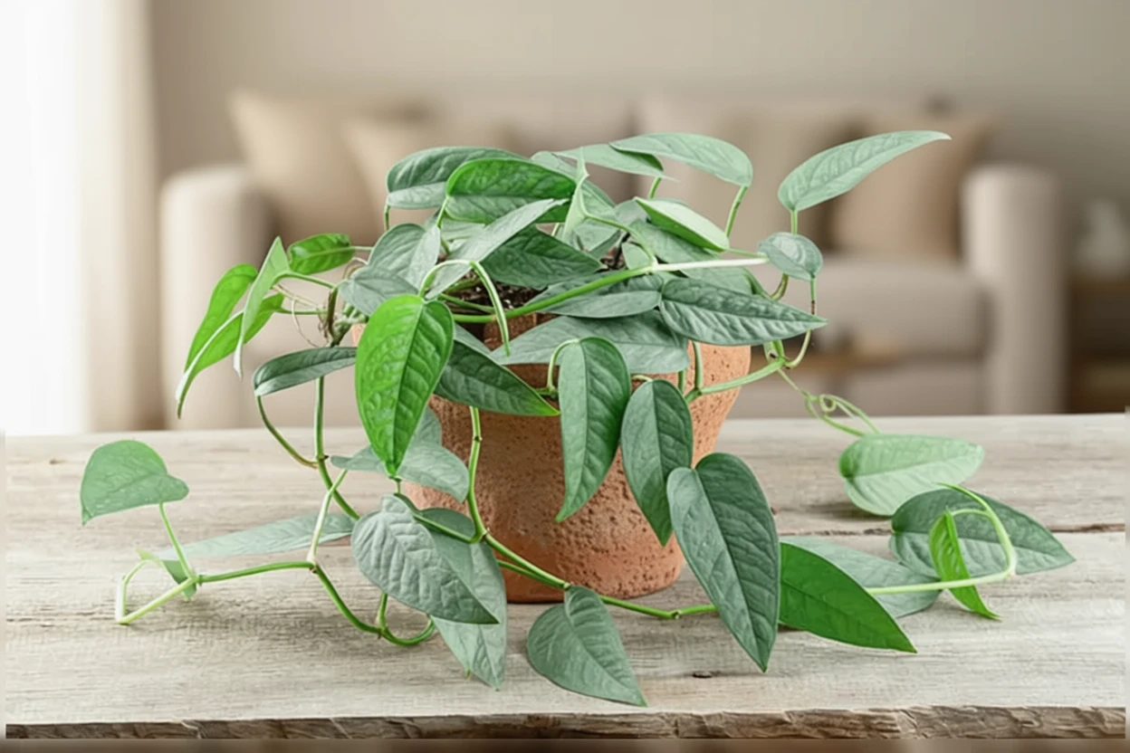 Епіпремнум піннатум Себу Блю / Epipremnum pinnatum Cebu Blue