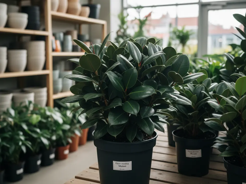 Фікус Еластіка Мелані / Ficus elastica Melani