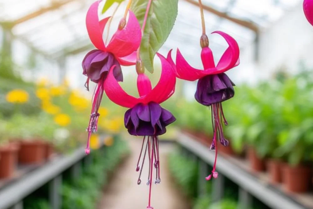 Фуксія Рьоссе Блекі / Fuchsia Roesse Blacky