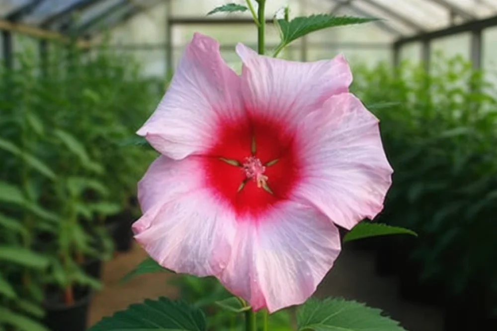 Гібіскус Леді Балтимор / Hibiscus Lady Baltimore