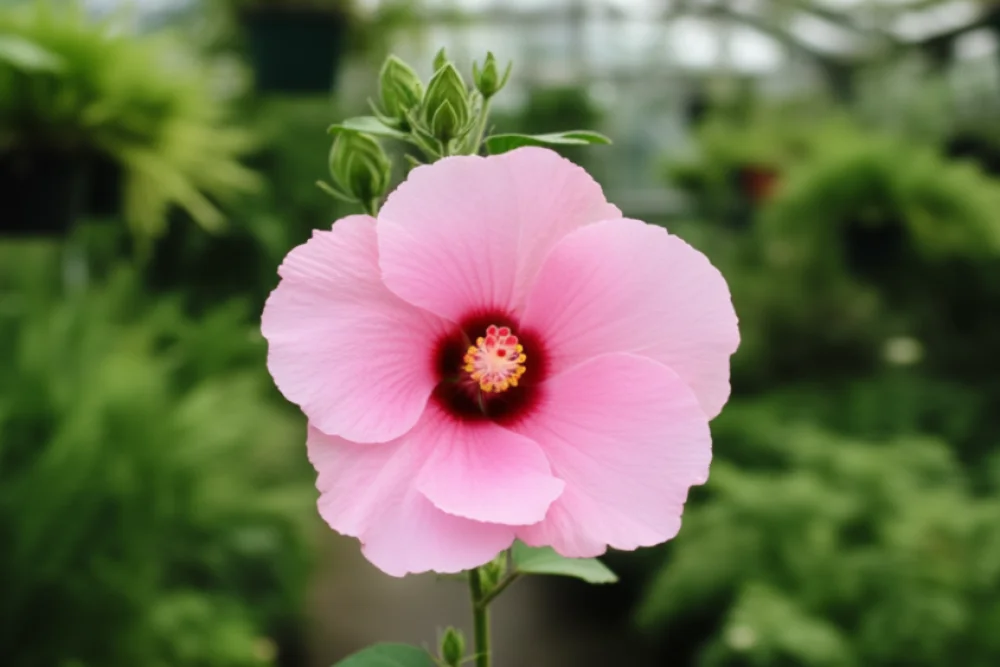 Гібіскус сирійський Афродіта / Hibiscus syriacus Aphrodite