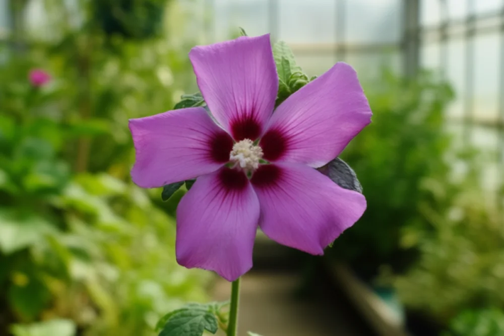 Гібіскус сирійський Пурпл Сатін / Hibiscus syriacus Purple Satin