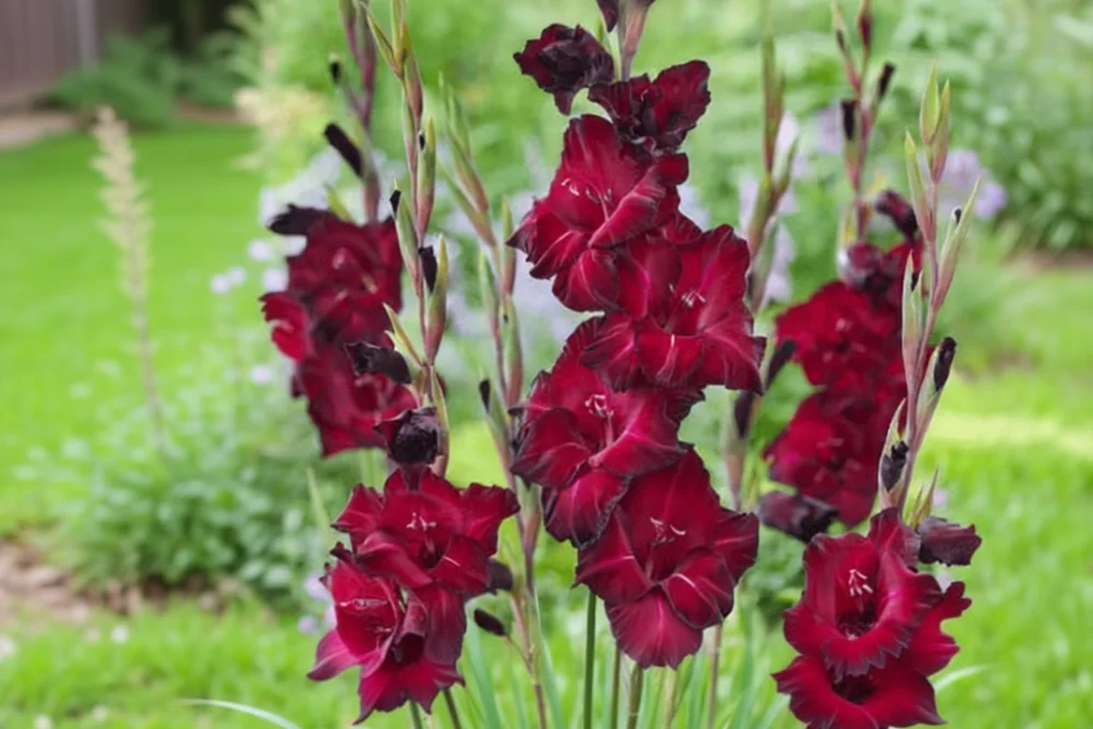 Гладіолус Блек Стар / Gladiolus Black Star