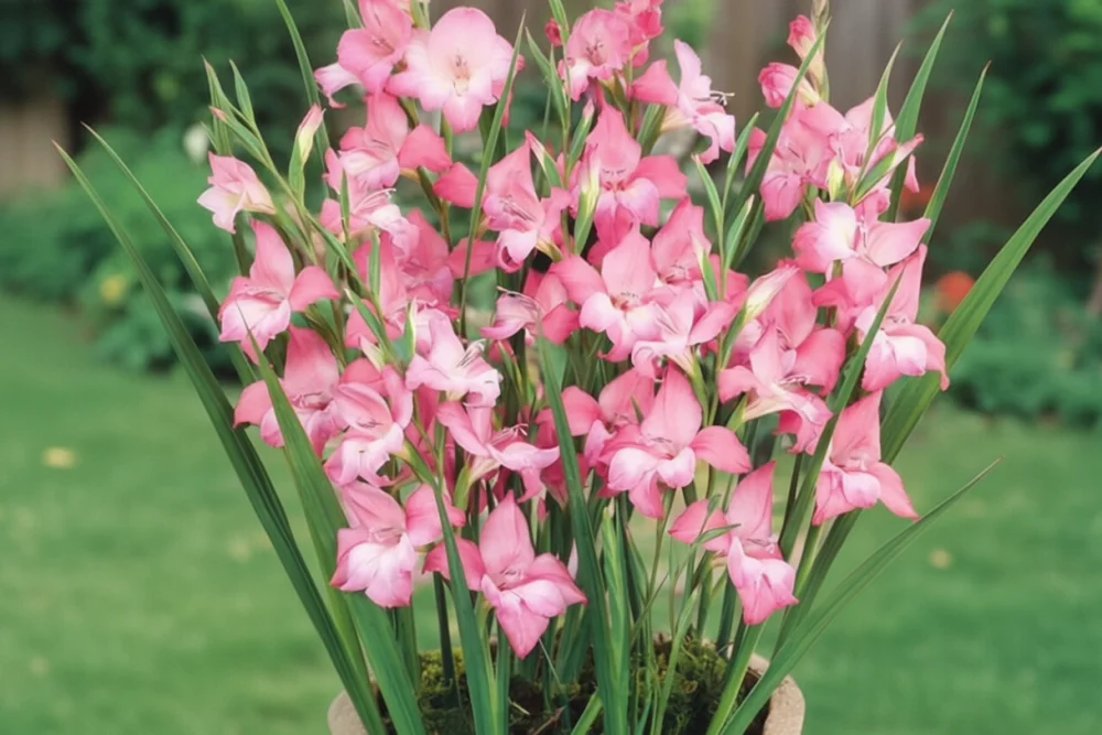 Гладіолус Чармінг Бюті / Gladiolus Charming Beauty