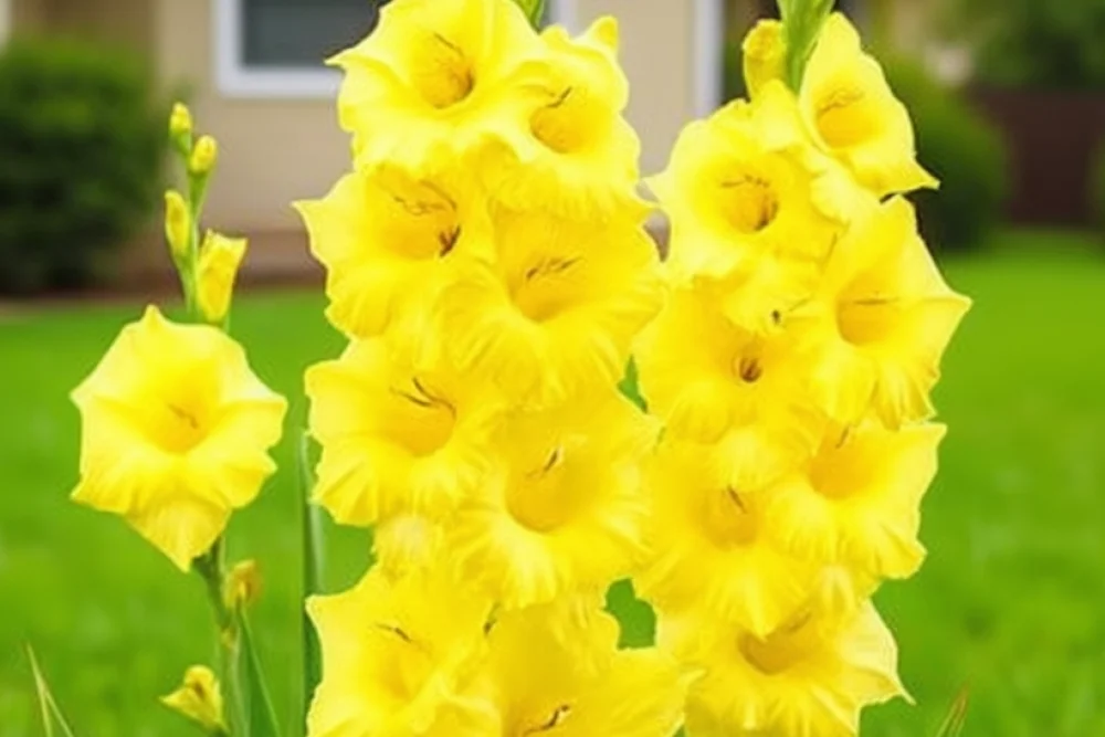 Гладіолус Лемон Дроп / Gladiolus Lemon Drop