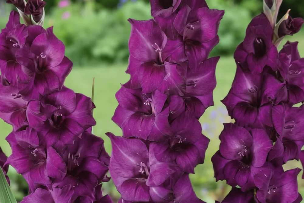 Гладіолус Перпл Флора / Gladiolus Purple Flora