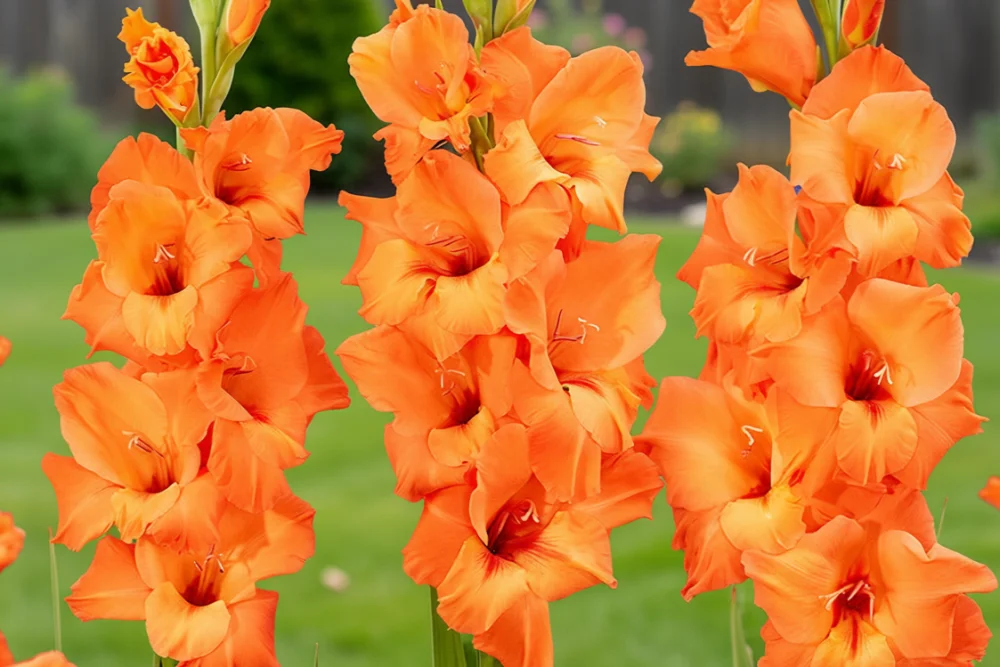 Гладіолус Прінс оф Оранж / Gladiolus Prince of Orange