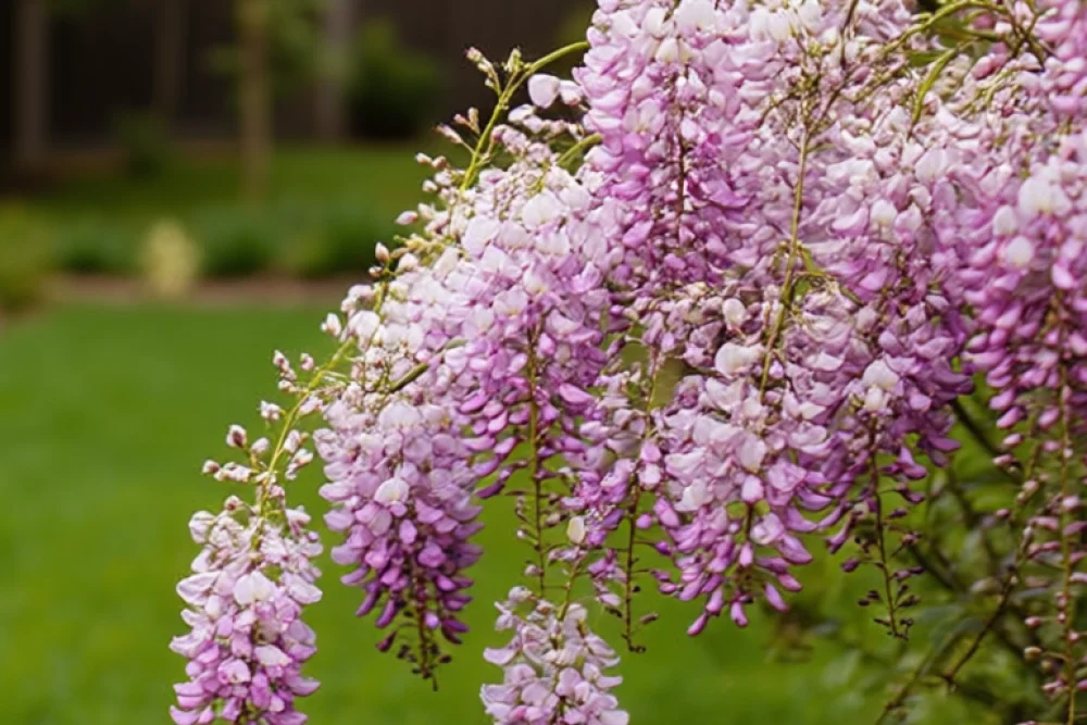 Гліцинія рясноквітуча Кучі-Бені / Wisteria floribunda Kuchi-Beni