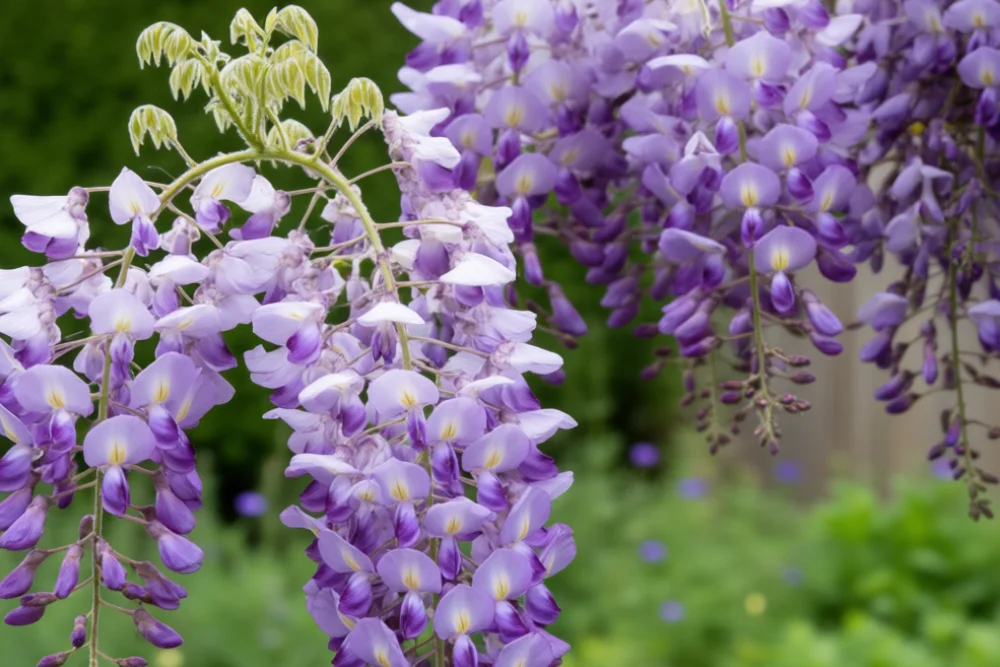 Гліцинія рясноквітуча Мурасаки Нода / Wisteria floribunda Murasaki Noda