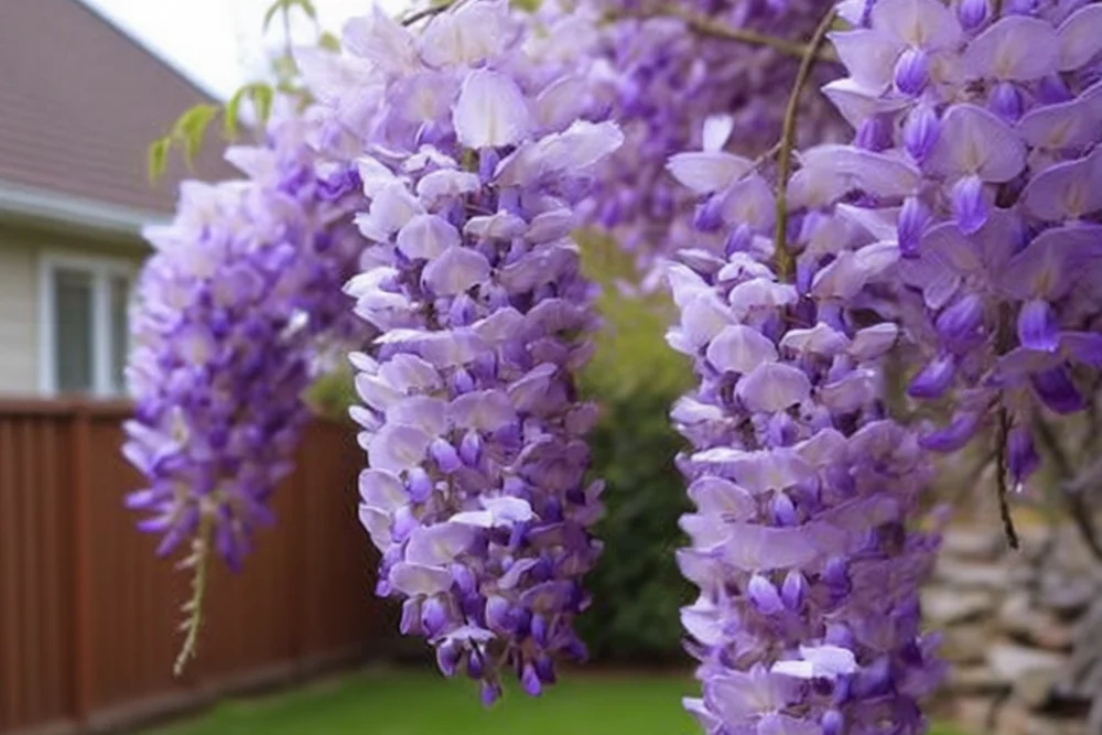 Гліцинія рясноквітуча Роял Перпл / Wisteria floribunda Royal Purple