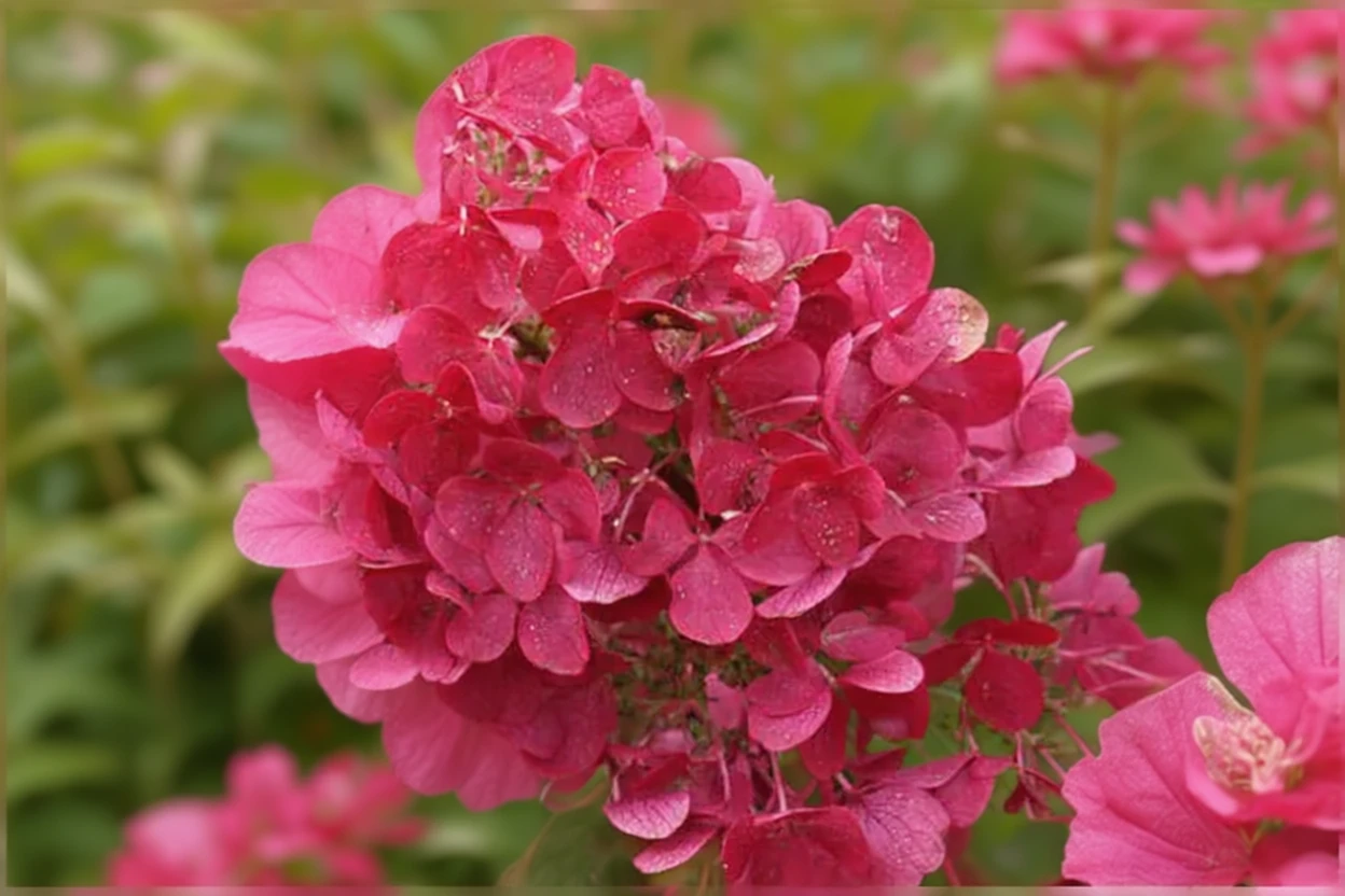Гортензія волотиста Даймонд Руж / Hydrangea paniculata Diamond Rouge
