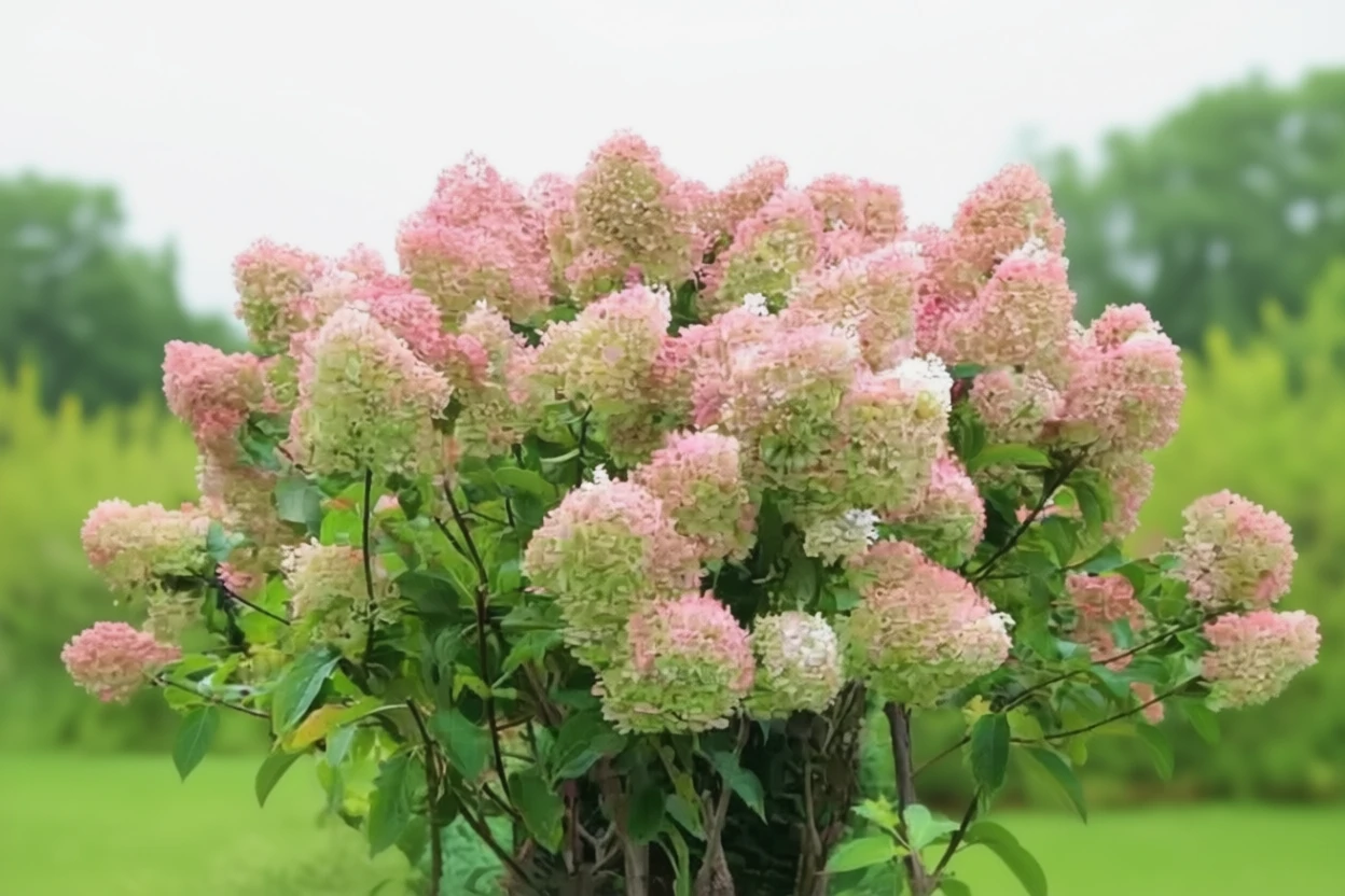 Гортензія волотиста Грандіфлора / Hydrangea paniculata Grandiflora