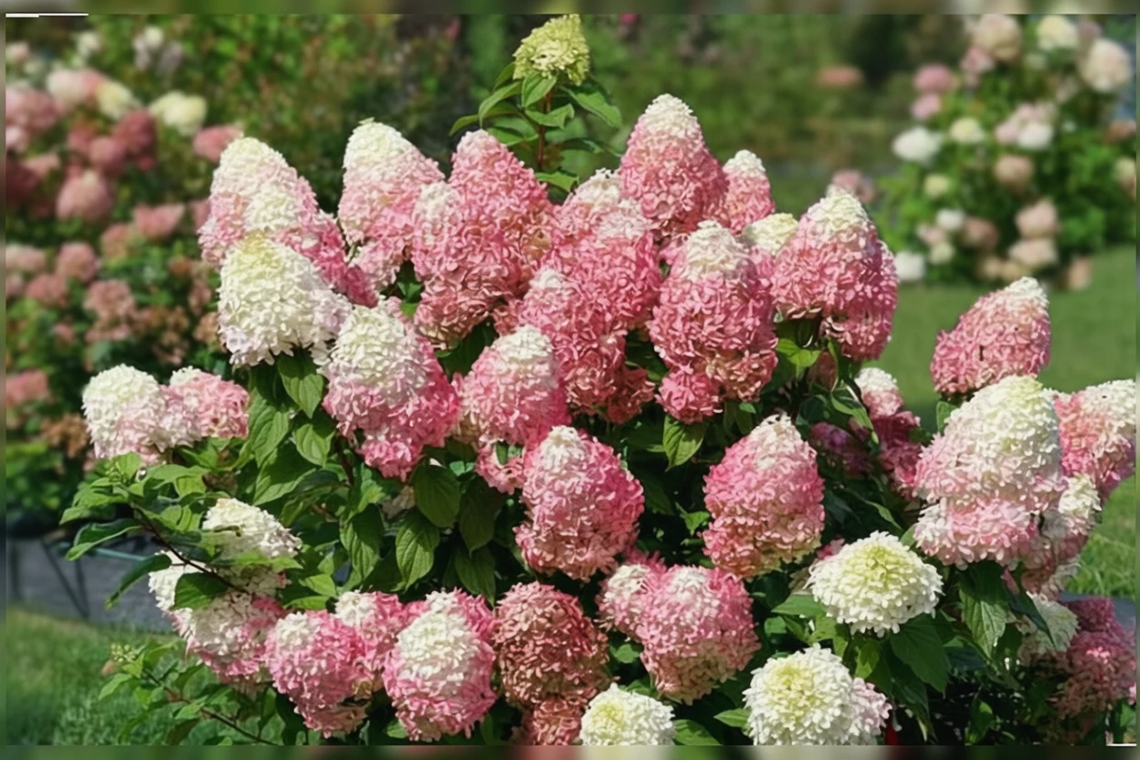 Гортензія волотиста Квік Фаєр Фаб / Hydrangea paniculata Quick Fire Fab