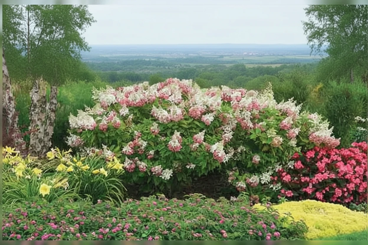 Гортензія волотиста Пінкі Вінкі