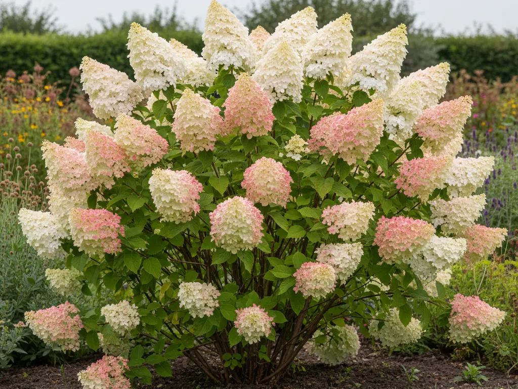 Гортензія волотиста Ванілла Фрейз / Hydrangea paniculata Vanille Fraise