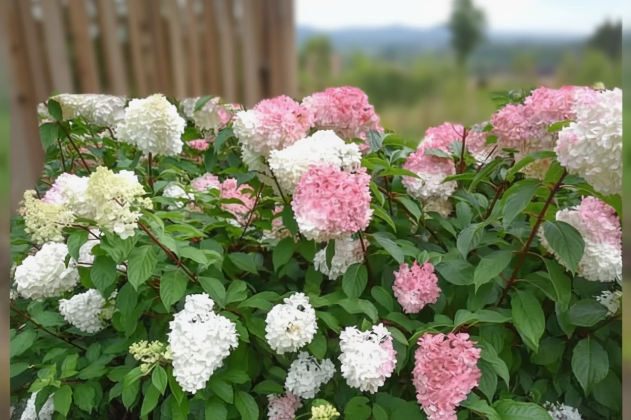 Гортензія волотиста Ванілла Строберрі