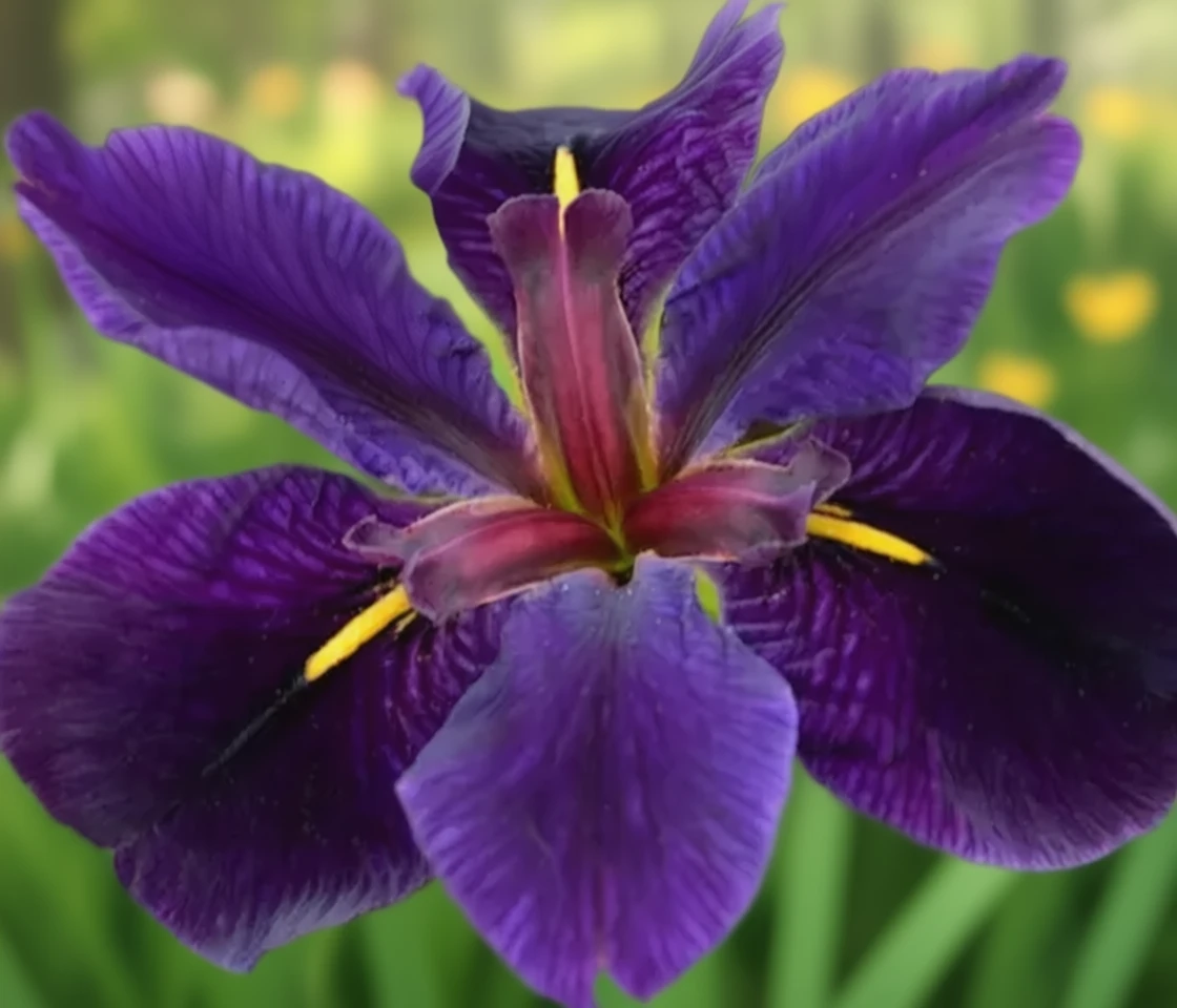 Ірис Блек Геймкок / Iris Black Gamecock