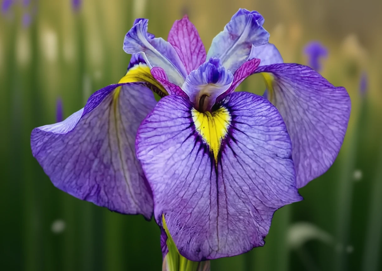 Ірис псевдата Ширюкіо / Iris pseudata Shiryukyo