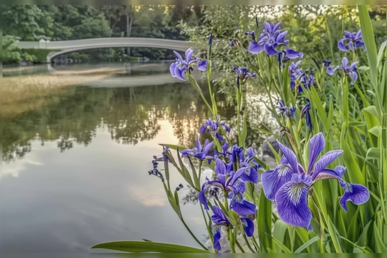 Ірис строкатий