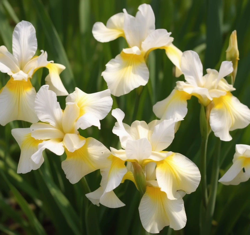 Ірис сибірський Баттер енд Шугар / Iris sibirica Butter and Sugar