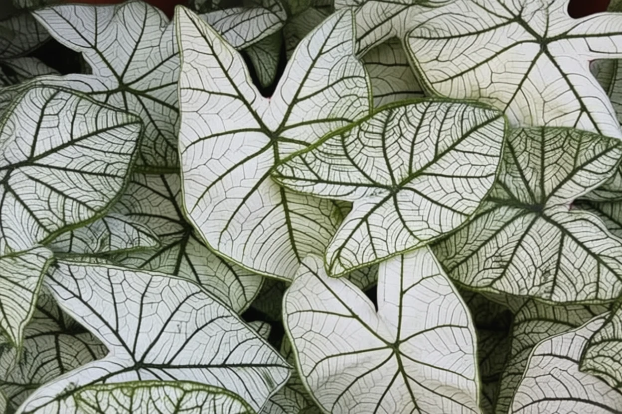 Каладіум Кандідум / Caladium Candidum