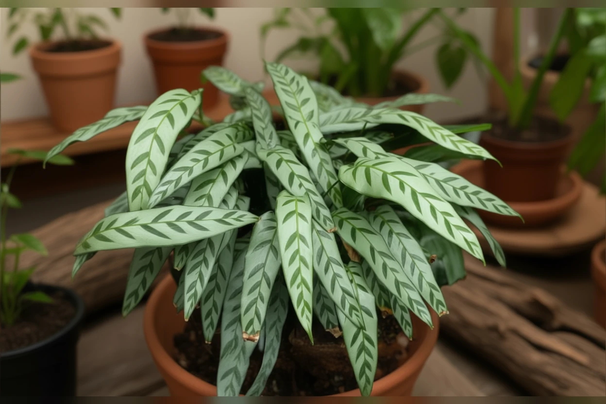 Калатея Бахема / Calathea bachemiana